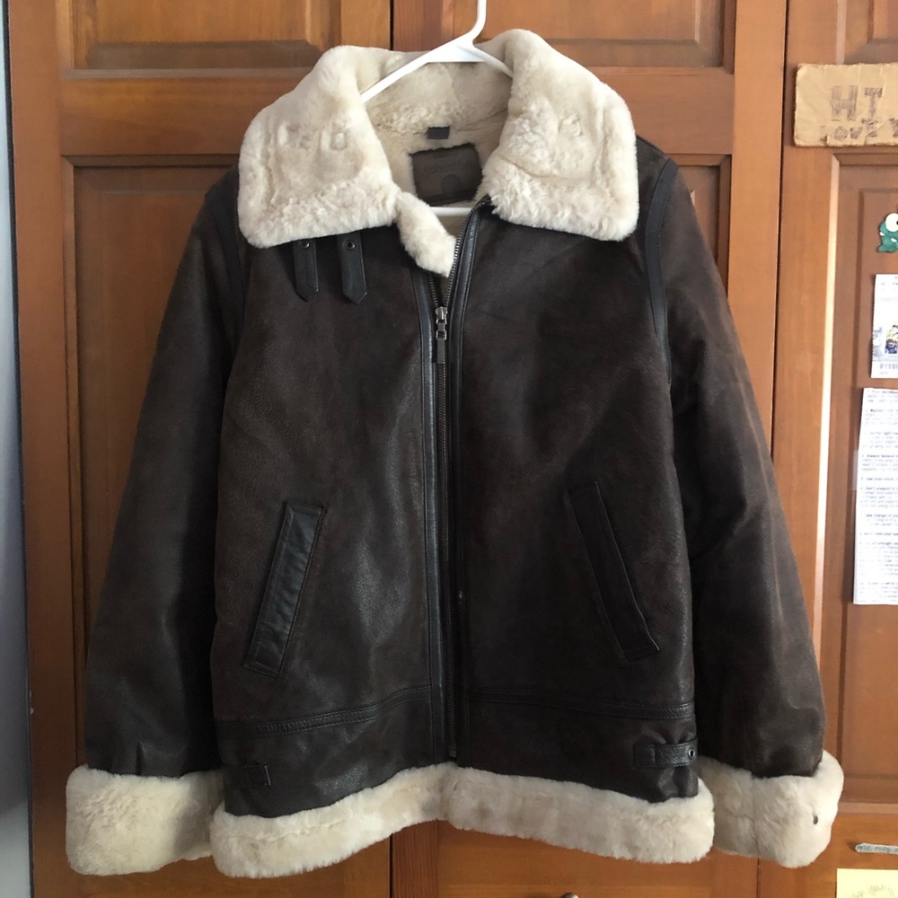 St. Johns Leather Bomber Jacket
